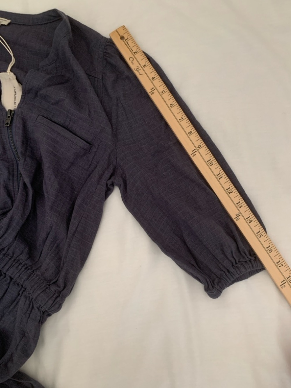 Mary Lawless Lee Zip-Front Romper Size Small NWT - Picture 12 of 13